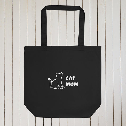 Cat Mom Eco Tote Bag